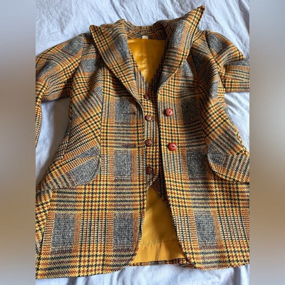 Vintage 2 piece Vest and Blazer from ILGW XS-S - Picture 1 of 17
